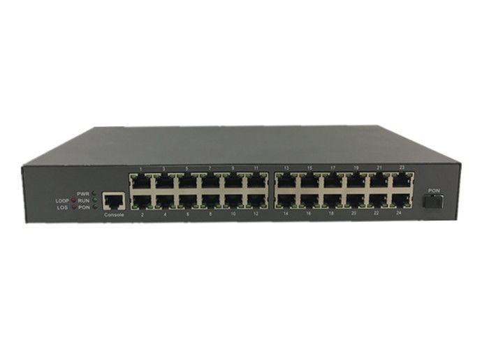 OS-EU24F 24FE Ports GEPON ONU MDU Ethernet Réseau optique passif Unité à fibre unique pour la puce FTTX Realtek fournisseur