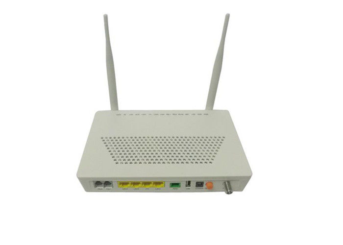OS-GU04GVWT FTTX GPON ONU 4GE 2POTS WIFI CATV Unités de réseau optique USB Huawei ZTE Fiberhome compatible fournisseur